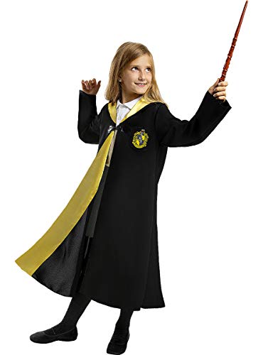 Funidelia | Disfraz Hufflepuff Harry Potter Oficial para niño y niña Talla 5-6 años ▶ Hogwarts, Magos, Películas & Series - Multicolor