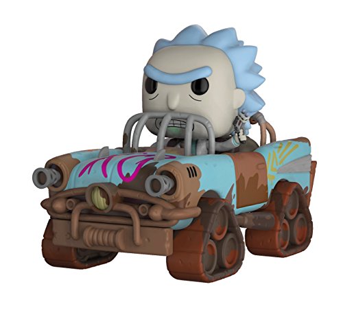 Funko-28456 Rick & Morty Mad MAX Rick Pop Rides, Multicolor, Standard (28456)