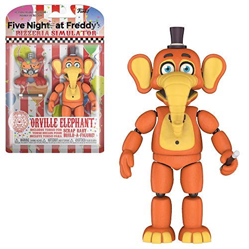 Funko 32143 Figura de acción: FNAF Pizza Sim: Orville Elephant, Multi