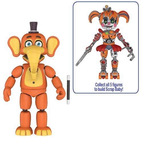 Funko 32143 Figura de acción: FNAF Pizza Sim: Orville Elephant, Multi