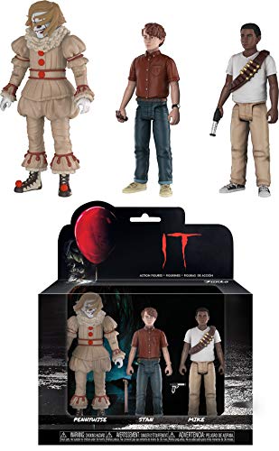 Funko Figura de acción 32816 Paquete de 3: It 2017: Set 4, Multi