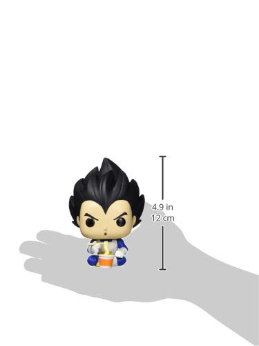 Funko Pop! Animación: Dragonball Z - Vegeta Comer Fideos, Exclusivo, Convención, Multicolor