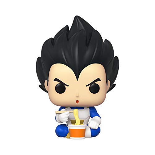 Funko Pop! Animación: Dragonball Z - Vegeta Comer Fideos, Exclusivo, Convención, Multicolor