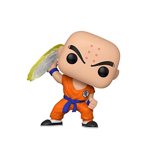 Funko- Pop Animation: Dragon Ball Z-Krillin w/Destructo Disc Collectible Toy, Multicolor (44263), Estándar