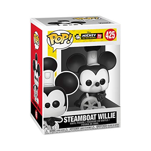 Funko Pop! Disney: Mickey's 90th Anniversary - Figura de Vinil "Steamboat Willie" (32182)