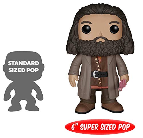 Funko Pop! Movies: Harry Potter - Rubeus Hagrid #07 (15cm) Vinyl Figure, Multicolor, Standard (5864)