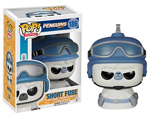 Funko Pop No. 165 pingüinos de Madagascar - Short Fuse Figura Vinilo Película Original