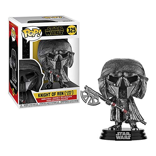 Funko - Pop! Star Wars The Rise of Skywalker - KOR Axe (Hematite Chrome) Figura Coleccionable, Multicolor (47251)