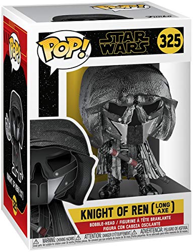 Funko - Pop! Star Wars The Rise of Skywalker - KOR Axe (Hematite Chrome) Figura Coleccionable, Multicolor (47251)