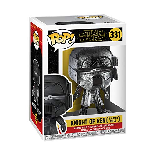 Funko - Pop! Star Wars The Rise of Skywalker - KOR Blaster (Hematite Chrome) Figura Coleccionable, Multicolor (47241)