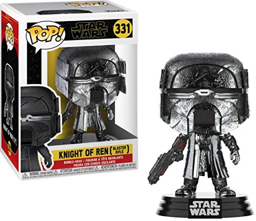 Funko - Pop! Star Wars The Rise of Skywalker - KOR Blaster (Hematite Chrome) Figura Coleccionable, Multicolor (47241)