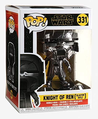 Funko - Pop! Star Wars The Rise of Skywalker - KOR Blaster (Hematite Chrome) Figura Coleccionable, Multicolor (47241)