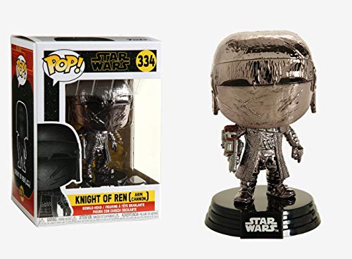 Funko - Pop! Star Wars The Rise of Skywalker - KOR Cannon (Hematite Chrome) Figura Coleccionable, Multicolor (47244)