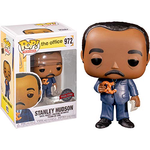 Funko Pop! The Office Stanley Hudson Pretzel Day - Figura de vinilo