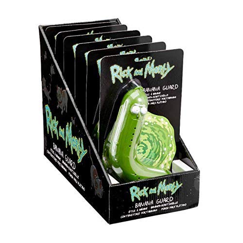 Funko Rick & Morty: Banana Guard: Pickle Rick Food Container, Polypropelene, Green, One Size