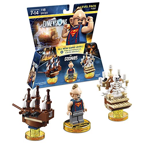 Funko The Goonies #71267 Sloth & Willy's Pirate Ship,Skeleton Organ Building Kit (118 Pieces) Pop! Chibi