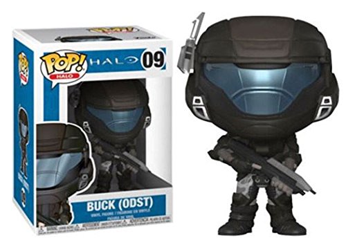 FunkoPOP Halo: Master Chief with Cortana + ODST: Buck - Stylized Video Game Vinyl Figure Bundle Set