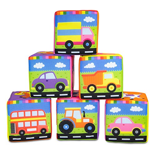 Galt Toys Dados Divertidos, Multicolor, Cubo tamaño: 10 cm (A1085L)