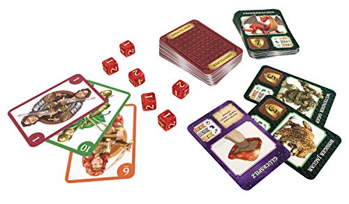 Game Factory 646213 Dragonwood - Juego de Cartas para Amigos y Familia, para niños de 8 años