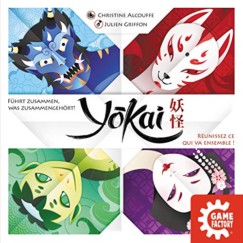 Game Factory- Yokai, precioso juego para niños y adultos, para 2 a 4 jugadores (646264) , color/modelo surtido