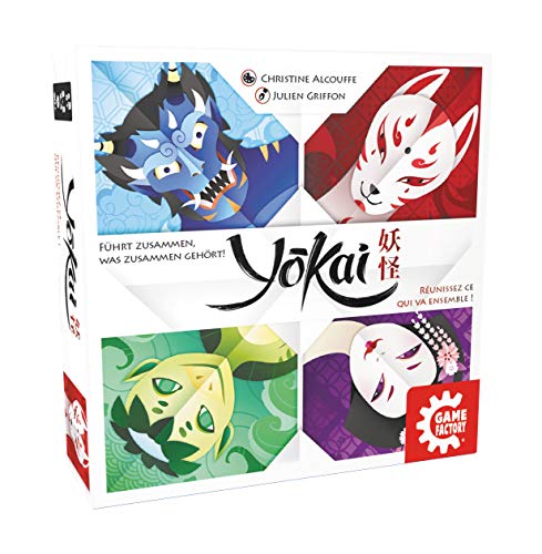 Game Factory- Yokai, precioso juego para niños y adultos, para 2 a 4 jugadores (646264) , color/modelo surtido