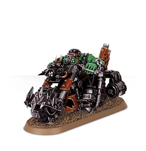 GAMES WORKSHOP 299750063222 - Figura de acción Warhammer 40K Ork War Biker Mob 2008