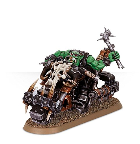 GAMES WORKSHOP 299750063222 - Figura de acción Warhammer 40K Ork War Biker Mob 2008