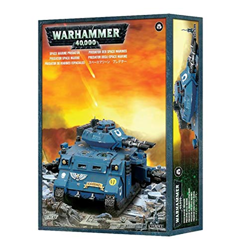 Games Workshop Warhammer 40k Model Miniatures - Space Marine Predator Tank