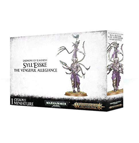 Games Workshop Warhammer AoS & 40k - Daemons of Slaanesh Syll'Esske La Lealtad Vengativa