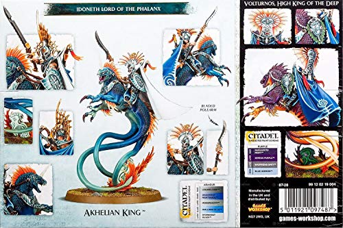 Games Workshop Warhammer AoS - Idoneth Deepkin Volturnos, Alto Rey de Las Profundidades