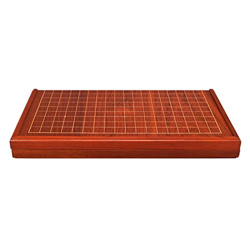 GCZ Juegos de ajedrez Plegables de Madera Go Juegos de Viaje fantásticos Juegos de Mesa para Principiantes y Jugadores de Go Chess