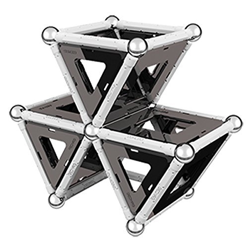 Geomag- Black & White Panels, Multicolor, 68 Piezas (12)