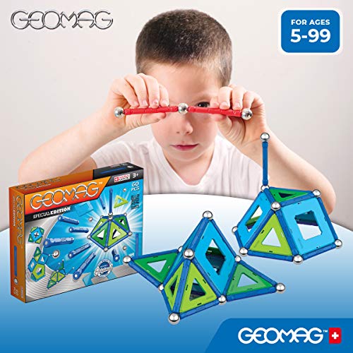 Geomag Classic Panels Juego de Construcción Educativo, 83 piezas (462), Multicolor