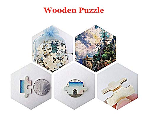 GFSJJ Jigsaw Puzle En Madera 150 Piezas para Adultos Kids Infantiles Adolescentes Chica Cobarde Puzzles Adultos 150 Piezas Regalos para Mujer 5.9 X 3.9 Pulgada