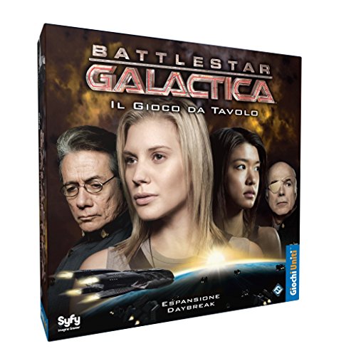 Giochi Uniti - Juego de miniatura Battlestar Galactica (versión en italiana)