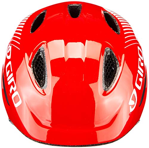 Giro Scamp Casco de Ciclismo Youth, Unisex niños, Rojo Brillante, XS (45-49cm)