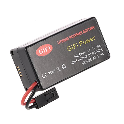 Goolsky 11.1V 2000mAh 20C LiPo batería para Parrot AR.Drone 1.0 2.0 Quadcopter