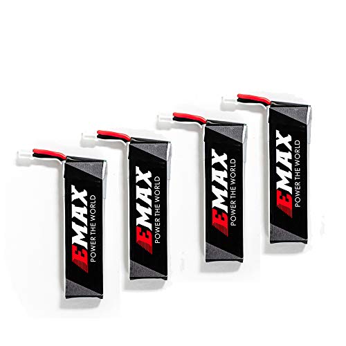 Goolsky- Compatible con EMAX EZ Pilot Drone EMAX Tinyhawk Freestyle EMAX Tinyhawk S EMAX Tinyhawk 4.35V 450mAh Batería Lipo 4 Piezas