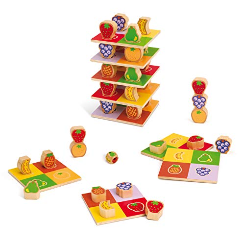 Goula- Torre de Frutas - Juego de mesa preescolar a partir de 3 años