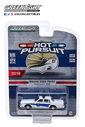 Greenlight 42900-B Hot Pursuit Series 33-1986 Chevrolet Caprice - Policía Estatal de Indiana Escala 1:64