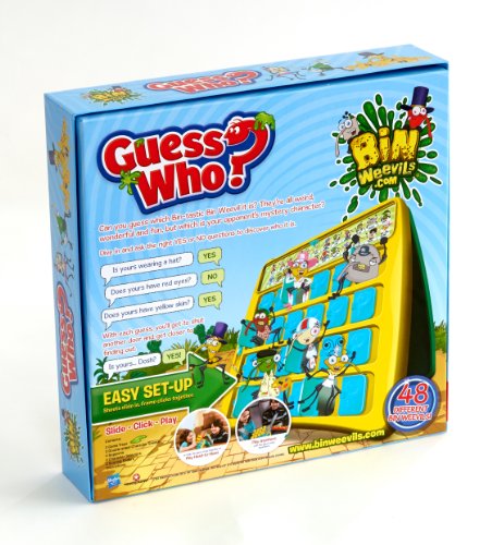 GUESS WHO - Juego de Tablero, 2 Jugadores (Winning Moves 998864) (versión en inglés)