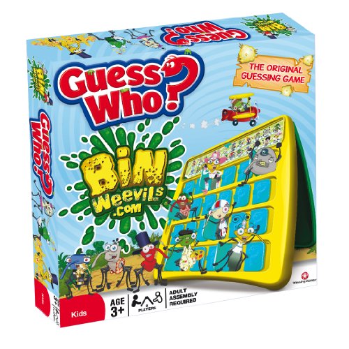 GUESS WHO - Juego de Tablero, 2 Jugadores (Winning Moves 998864) (versión en inglés)