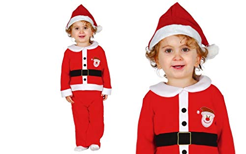 Guirca Traje Papa Noel Baby 12-24, Multicolor, Talla para 12-14 Meses