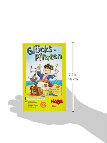 HABA 4320 Glückspiraten - Juego Infantil sobre Piratas (en alemán)