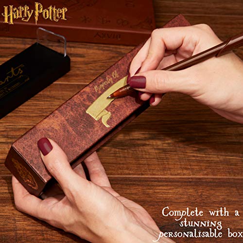 Harry Potter Boligrafo Varita, Incluye Caja para Coleccionar, Varita Magica para Escribir, Regalos Para Niños y Adultos (Seleccion Aleatoria)