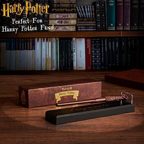 Harry Potter Boligrafo Varita, Incluye Caja para Coleccionar, Varita Magica para Escribir, Regalos Para Niños y Adultos (Seleccion Aleatoria)