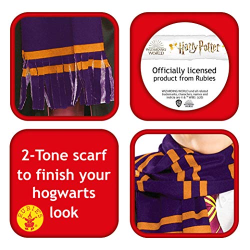 Harry Potter Scarf - Bufanda, accesorio de disfraz, Surtido: colores aleatorios