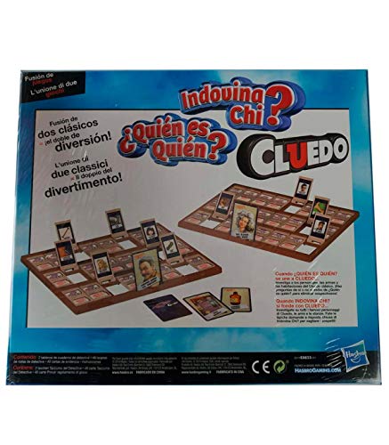 Hasbro Juego Cluedo Quien es Quien