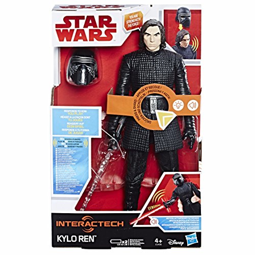 Hasbro Star Wars Star Wars: Los Últimos Jedi (Episodio 8) - Kylo REN Personaje Interactivo Parlante 3 Multicolor