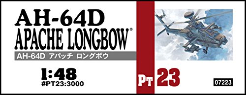 Hasegawa PT23 - AH-64D Apache Longbow U.S [Importado de Alemania]